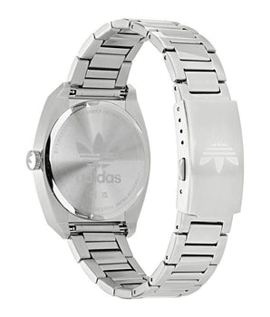 Adidas Gray Stainless Steel Dress Watch