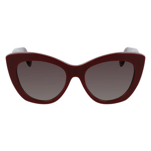 Salvatore Ferragamo Bordeaux Acetate Sunglasses