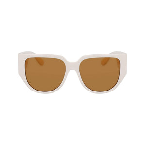 Ferragamo White Bio Injected Sunglasses