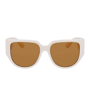 Ferragamo White Bio Injected Sunglasses