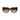 Ferragamo Brown Bio Injected Sunglasses