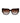 Ferragamo Brown Bio Injected Sunglasses