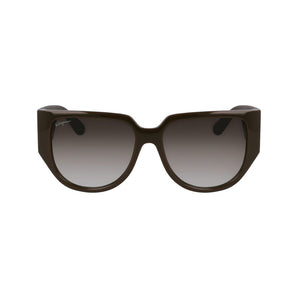 Ferragamo Green Bio Injected Sunglasses