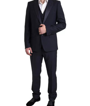 Traje MARTINI de tres piezas de botonadura sencilla de Dolce &amp; Gabbana