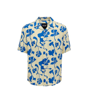 Only &amp; Sons Bicolor Viscose Shortsleeve Shirt