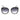 Guess Black Metal Sunglasses