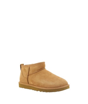UGG Brown Goatskin Ankle Boots