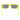 GCDS Green Unisex Sunglass