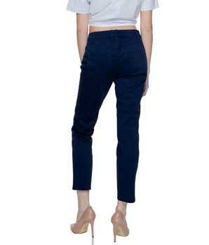Street One Blue Cotton Pants