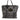 Dolce & Gabbana Black Oversize Faux Fur Shopping Tote Bag