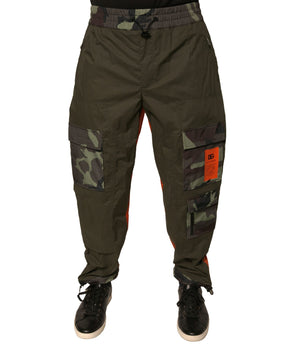 Dolce &amp; Gabbana Multicolor Camouflage Jogger Cargo Pants