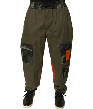 Dolce &amp; Gabbana Multicolor Camouflage Jogger Cargo Pants
