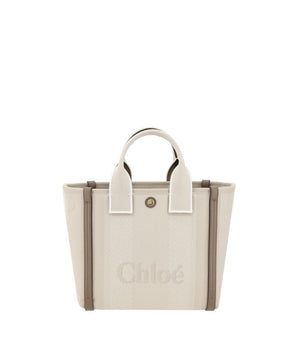 Chloé Beige Cotton Handbag