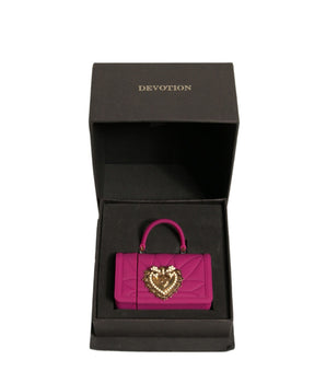 Funda de silicona rosa con forma de corazón de Dolce &amp; Gabbana para Airpods