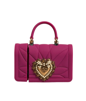 Funda de silicona rosa con forma de corazón de Dolce &amp; Gabbana para Airpods