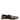 Dolce &amp; Gabbana Black Canvas Tropical Print Slip On Shoes