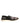 Dolce &amp; Gabbana Black Canvas Tropical Print Slip On Shoes