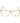 GCDS White Acetate Glasses (Frames)