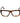 GCDS Brown Acetate Glasses (Frames)