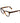 GCDS Brown Acetate Glasses (Frames)