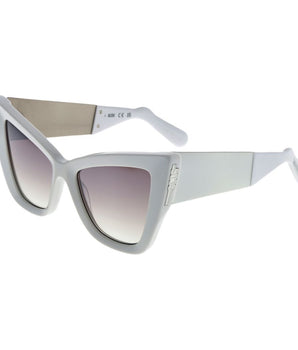 GCDS White Acetate Sunglasses