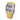 Chronotech Yellow Leather Dress Watch