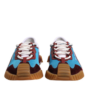 Dolce & Gabbana Multicolor Nylon NS1 Low Top Sneakers Shoes