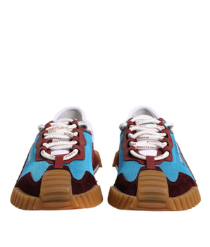 Dolce &amp; Gabbana Multicolor Nylon NS1 Low Top Sneakers Shoes