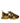 Dolce &amp; Gabbana Gold Daymaster Leather Low Top Sneakers Shoes