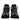 Dolce & Gabbana Gray Black NS1 High Top Boots Sneakers Shoes