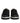 Dolce &amp; Gabbana Black Leather Low Top Men Sneakers Shoes