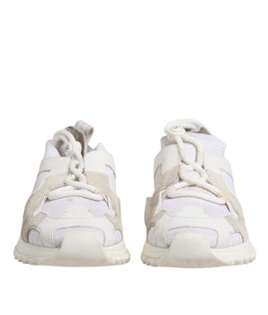 Dolce &amp; Gabbana Zapatillas De Trekking Sorrento De Malla Blanca Zapatos