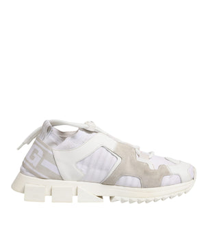 Dolce &amp; Gabbana Zapatillas De Trekking Sorrento De Malla Blanca Zapatos