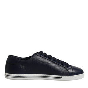 Dolce & Gabbana Blue Low Top Men Saint Tropez Sneakers Shoes