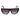 GCDS Black Unisex Sunglass