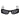 GCDS Black Acetate Sunglasses