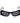 GCDS Black Acetate Sunglasses
