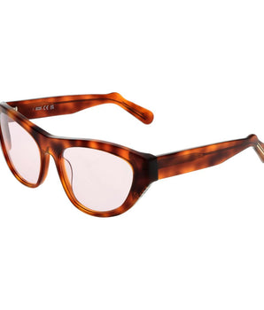 GCDS Brown Plastic Sunglasses
