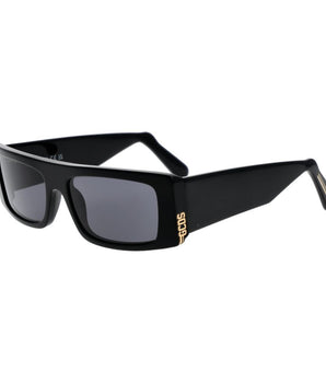 GCDS Black Plastic Sunglasses