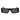 GCDS Black Unisex Sunglass