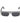 GCDS White Plastic Sunglasses