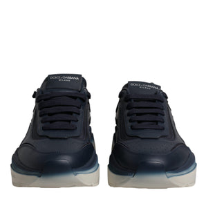 Dolce & Gabbana Navy Blue Daymaster Low Top Men Sneakers Shoes