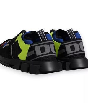 Dolce &amp; Gabbana Multicolor Low Top Sorrento Sneakers Shoes