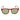 Serengeti Orange Unisex Sunglasses