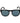 Serengeti Black Plastic Sunglasses