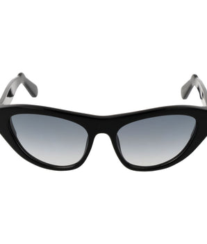 GCDS Black Acetate Sunglasses
