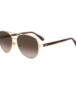 Kate Spade Gold Metal Sunglasses
