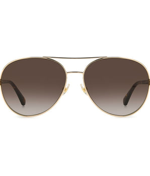 Kate Spade Gold Metal Sunglasses