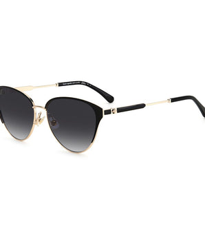 Kate Spade Black Metal Sunglasses