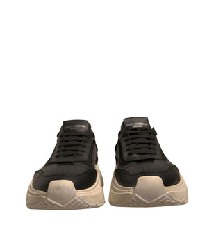 Dolce &amp; Gabbana Black White Daymaster Low Top Sneakers Shoes